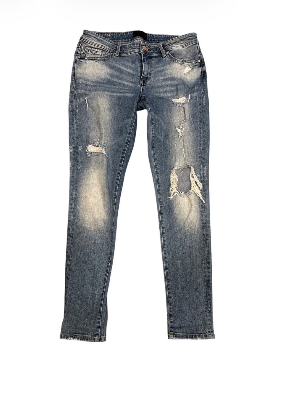 Buckle Black women jeans fit no. 53 ankle skinny, stretch, distressed size 30